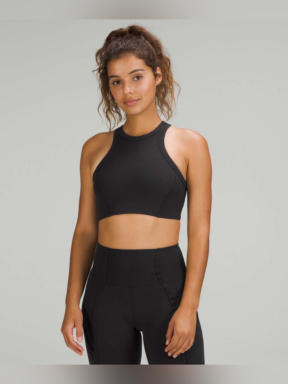 Lululemon Ribbed Nulu High Neck Bra
